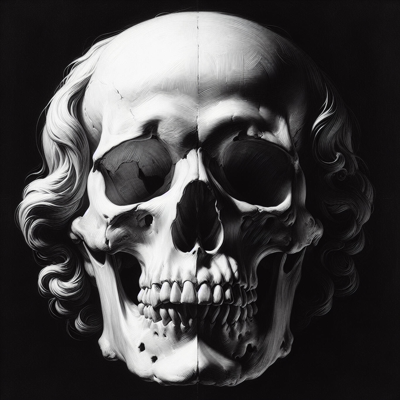 Neoclassicism - David. Generic Prompt. Black & White