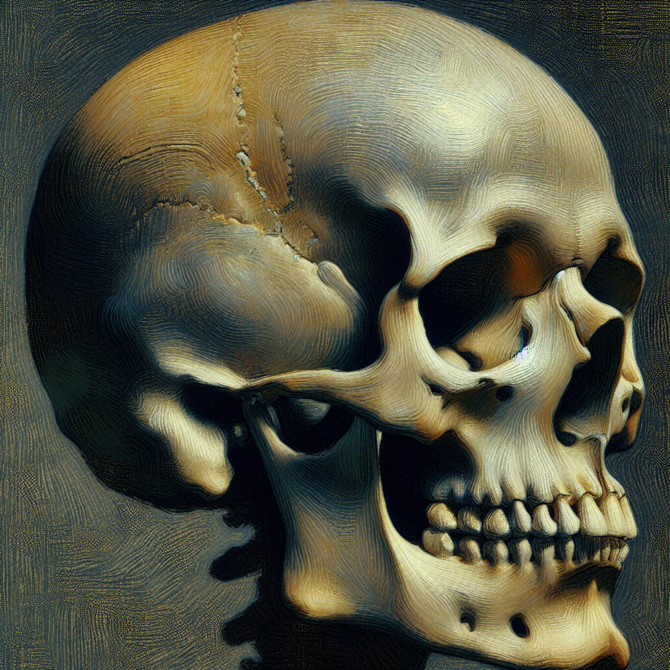 Realism - Leibl. AI Prompt. Color.