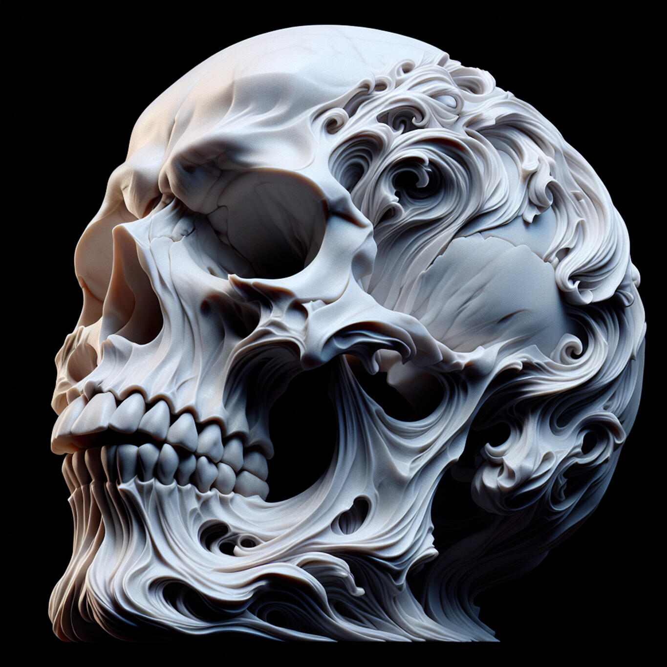 Rennaissance - Michelangelo. AI Prompt. Colored.